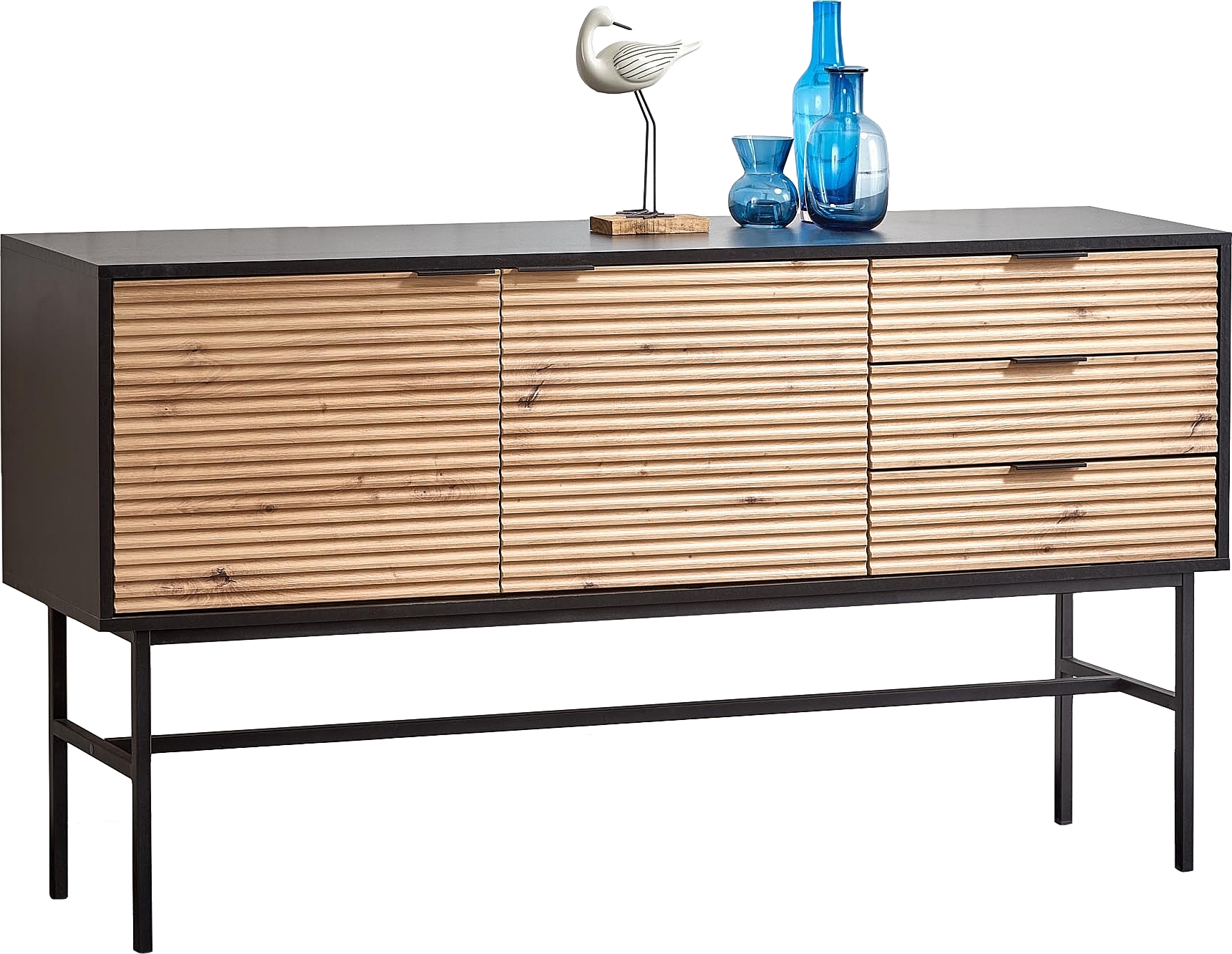 Laguna Sideboard - Artisan Eiche/schwarz Laguna Sideboard - Artisan Eiche/schwarz