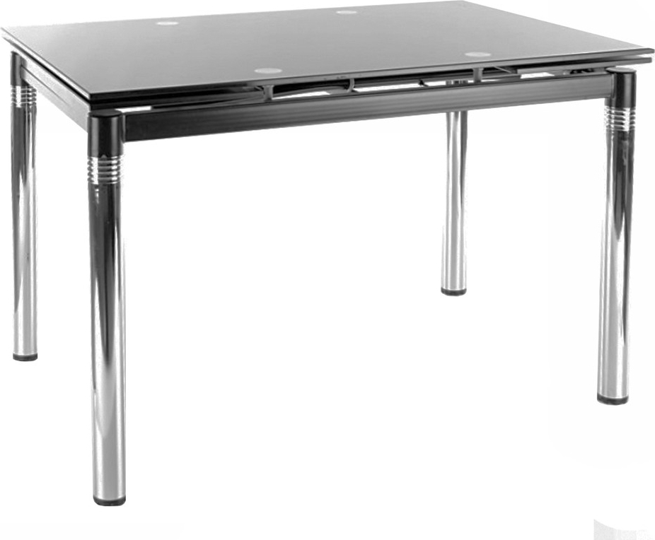 Cameron 110-170 cm Esstisch - Grau/Chrom Cameron 110-170 cm Esstisch - Grau/Chrom