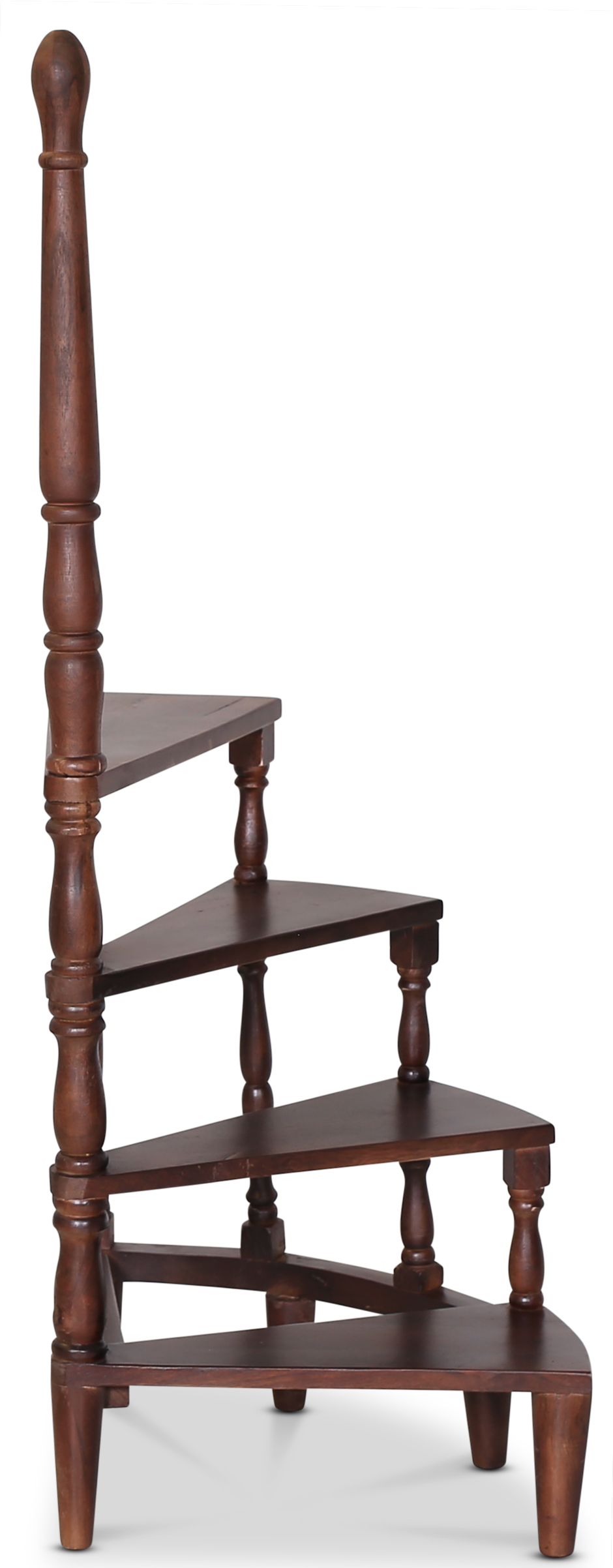 Bibliotheksleiter aus Mahagoni - Felix