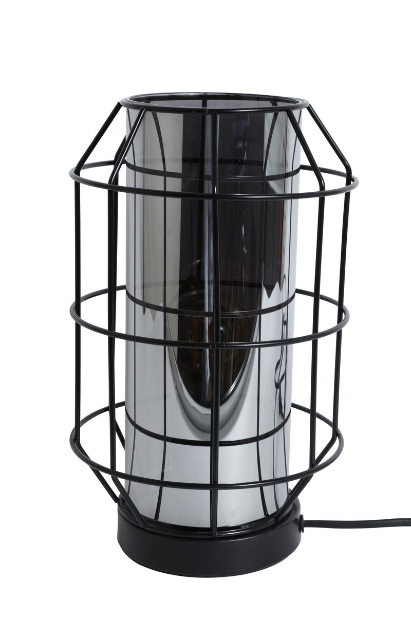 Fur Tischlampe - Schwarz