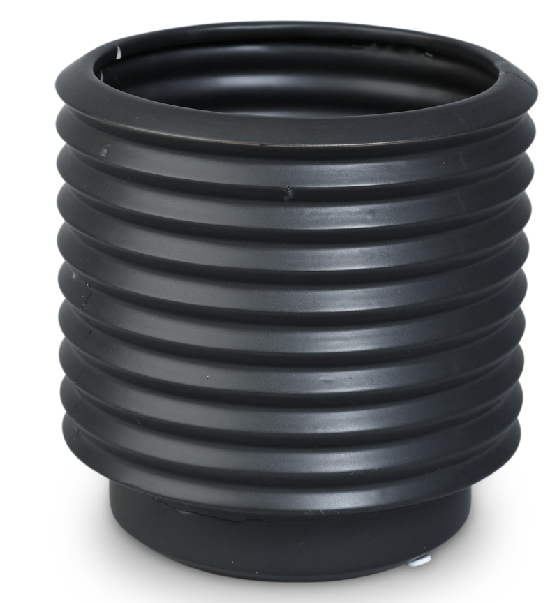 Topf Sara D15 cm - Schwarz