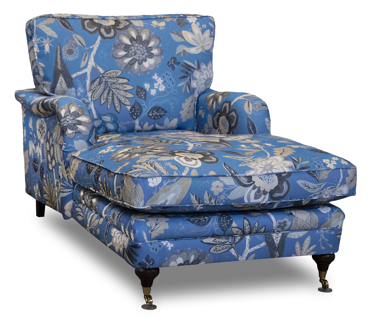 Howard Spirit Diwansessel aus Blumenstoff - Eden Parrot Blue Howard Spirit Diwansessel aus Blumenstoff - Eden Parrot Blue