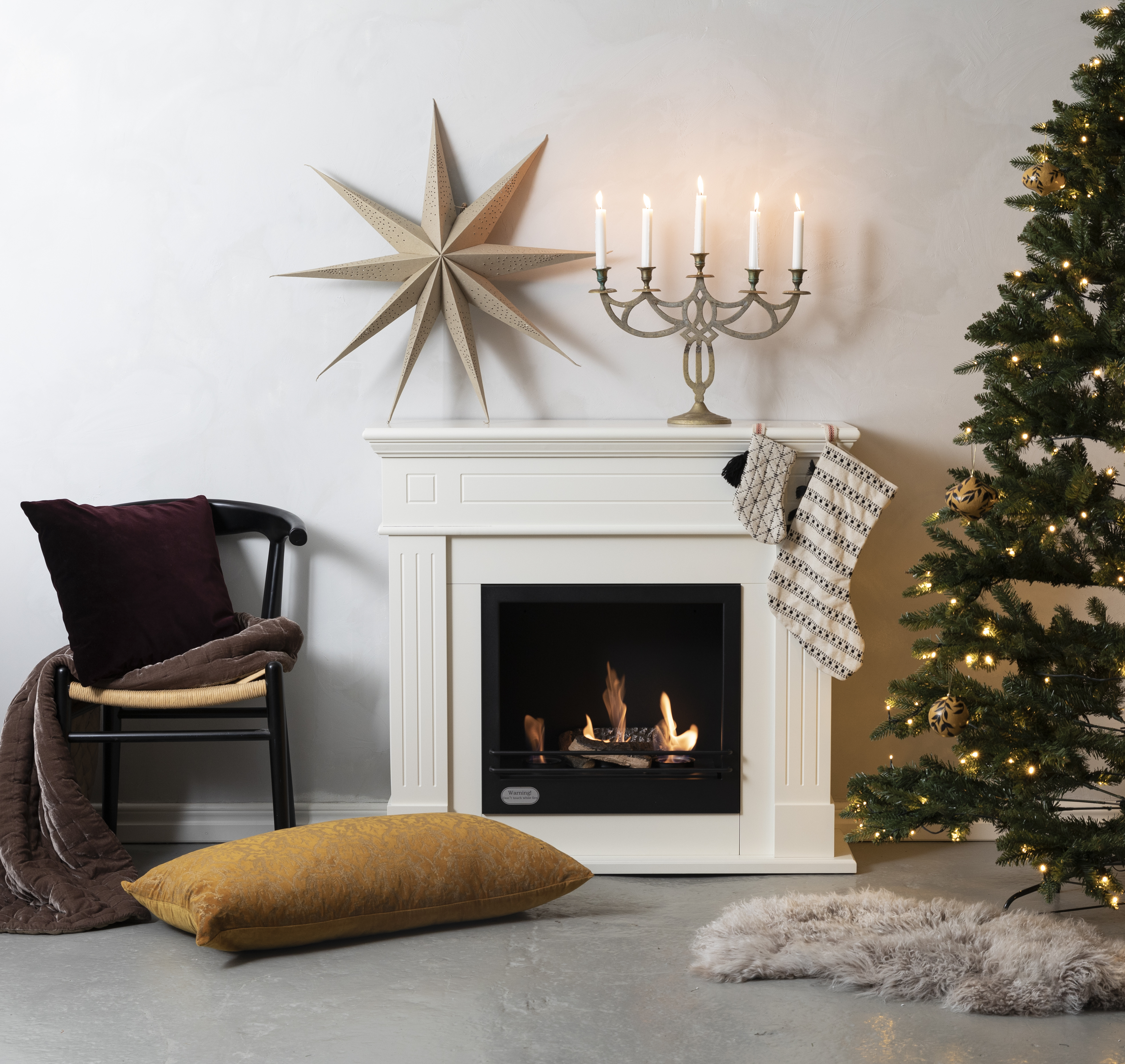 Kamin wei� - Nottinghill