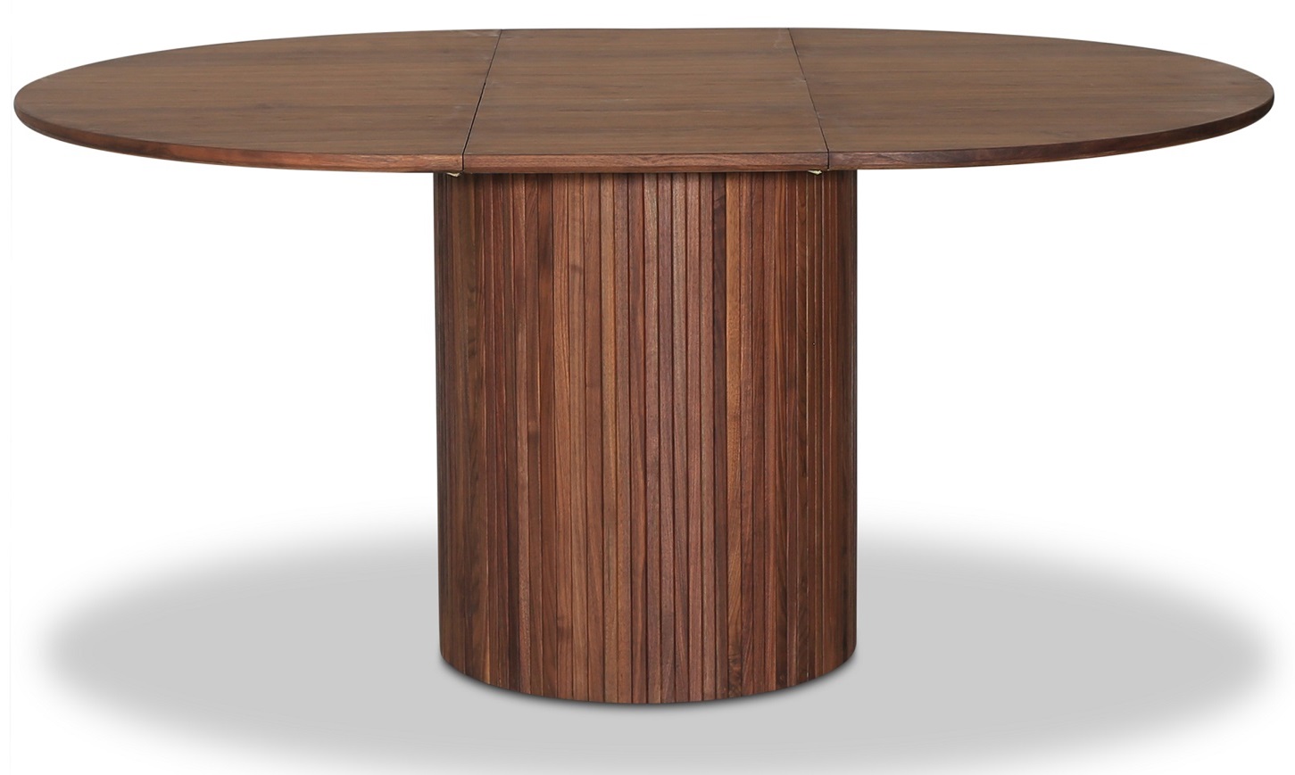 Runder Esstisch Walnuss Ø115-160 cm - Nova Runder Esstisch Walnuss Ø115-160 cm - Nova