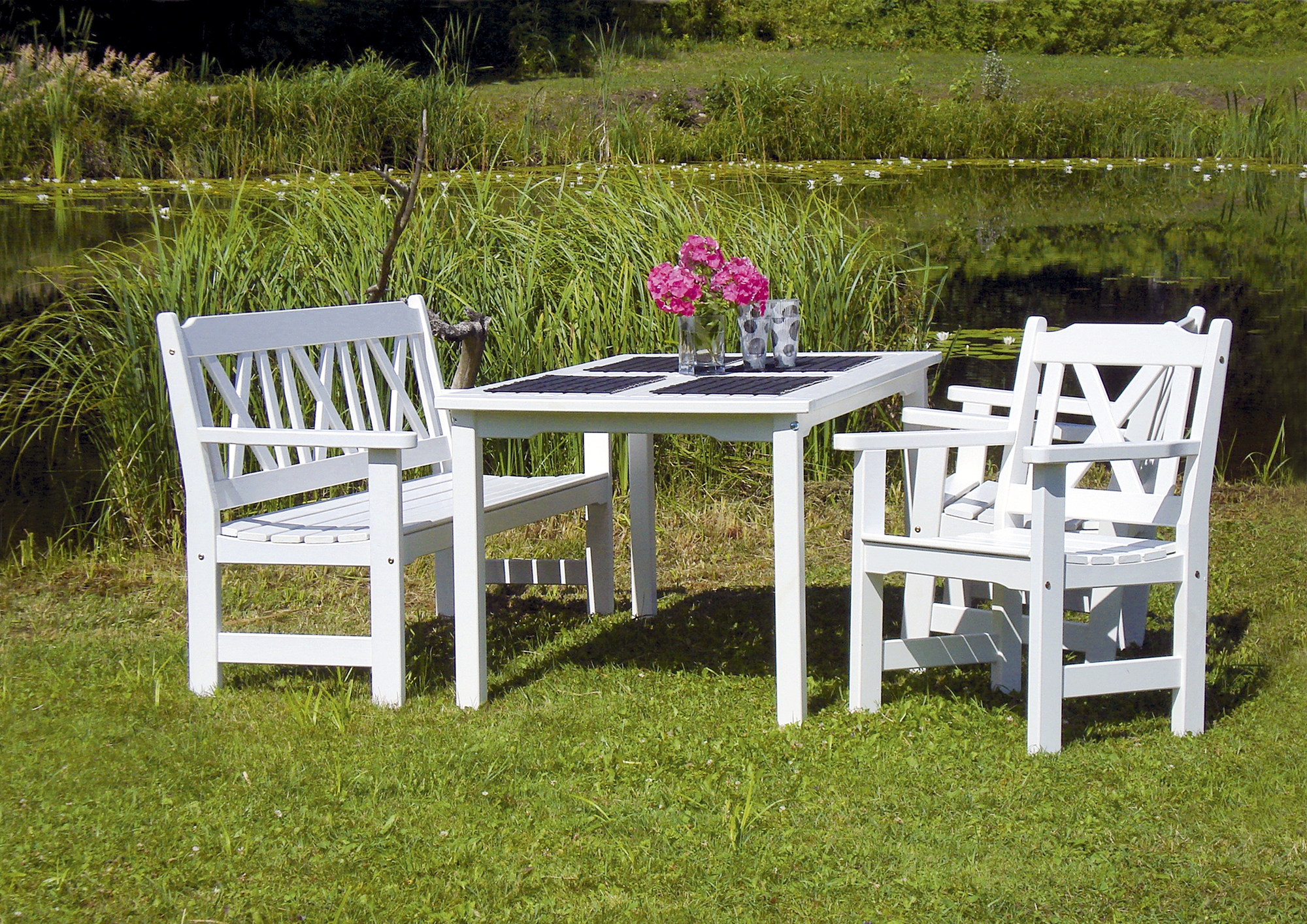 Bolmen Outdoor-Ess-Set - Wei�