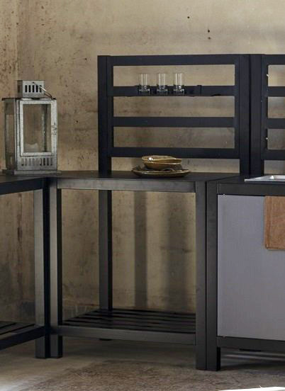 Outdoor-K�cheneinheit Lack� - 80x60 cm