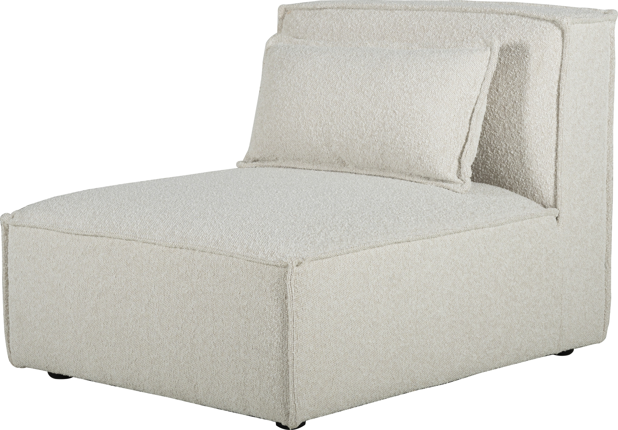 Nees Modulsofa Mittendel - Stone White