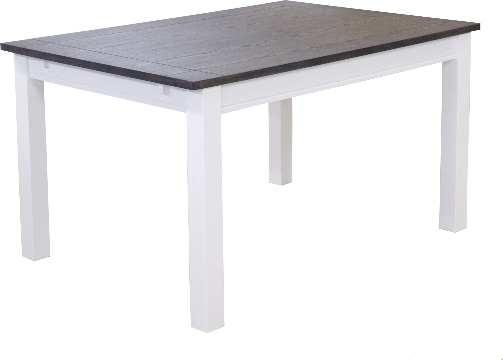 Skagen Esstisch 140 cm - wei�/Braun gebeizte Eiche