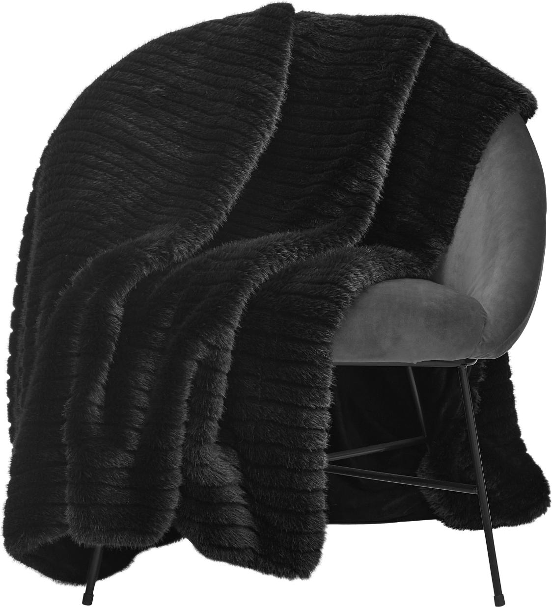 Grace Plaid 140 x 220 cm - Schwarz Grace Plaid 140 x 220 cm - Schwarz