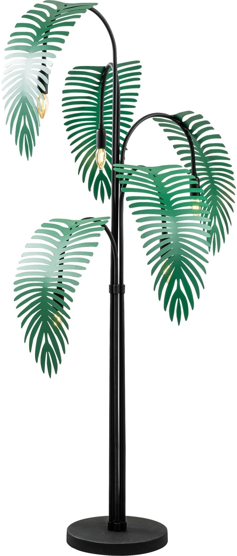 Palm Stehleuchte - Schwarz/Gr�n
