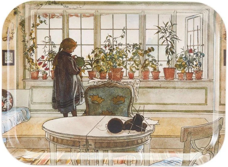 Blumentablett 20 x 27 cm - Multi