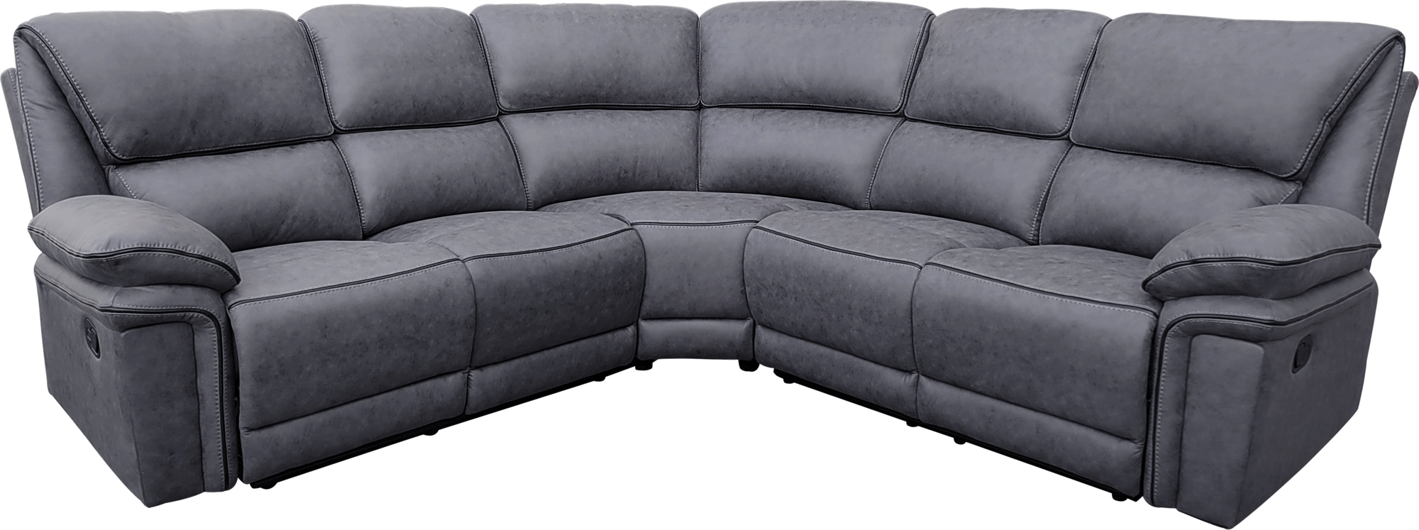 Liegesofa Riverdale - Grau + Möbelreinigung Liegesofa Riverdale - Grau + Möbelreinigung