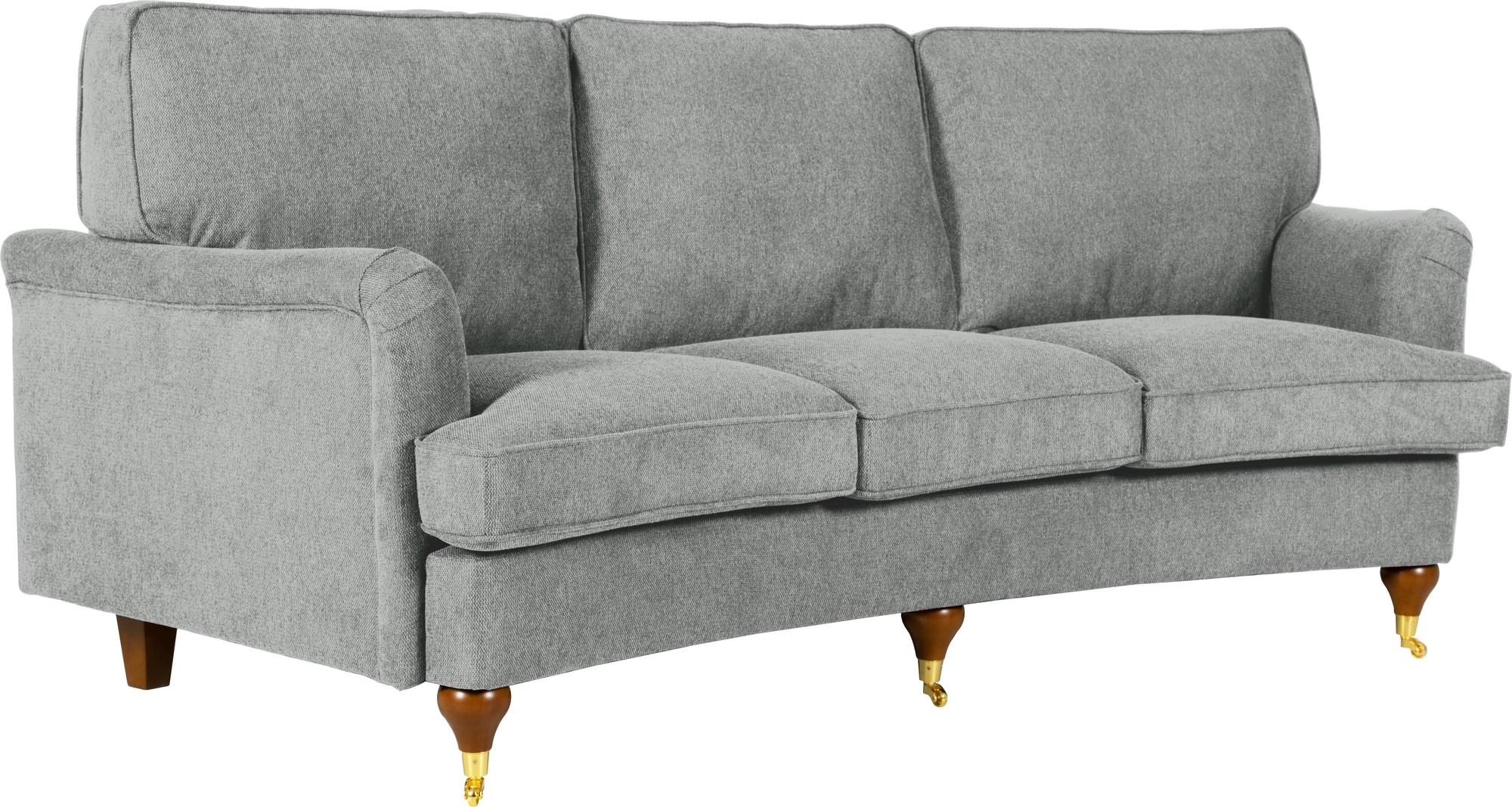 Howard Watford Deluxe 4-Sitzer-Curved-Sofa - Grau Howard Watford Deluxe 4-Sitzer-Curved-Sofa - Grau