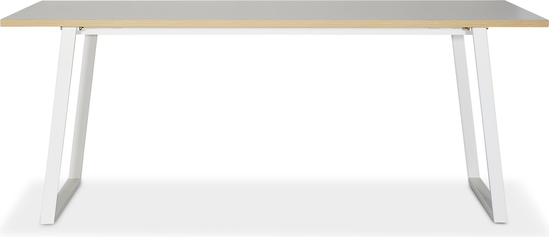 Edge Esstisch 190x90 - Wei�es Hochdrucklaminat (HPL)