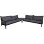 Seattle Outdoor-Sofa-Set - Grau