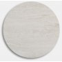 Break around Couchtisch - Schwarz / Limestone Travertine
