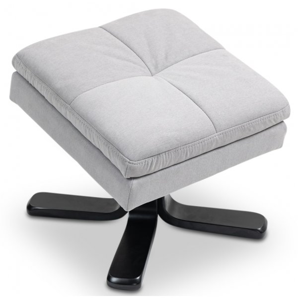 Verstellbarer Sessel mit Fuhocker