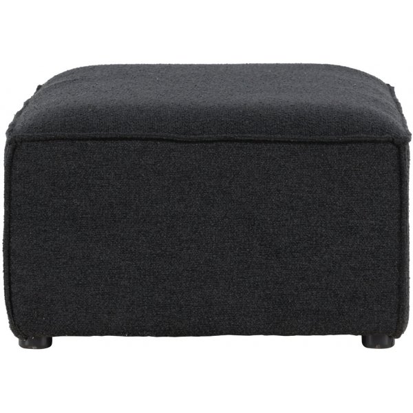 Gillholmen Pouf - Schwarzer Bouclé Gillholmen Pouf - Schwarzer Bouclé