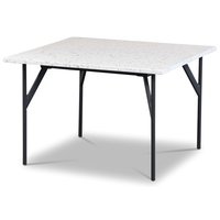 Terrazzo Couchtisch 75x75cm - Bianco Terrazzo & Sockel AIR Terrazzo Couchtisch 75x75cm - Bianco Terrazzo & Sockel AIR