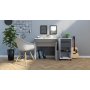 Function Plus Schreibtisch 74,7 x 48,2 x 76,7 cm - Wei/Grau