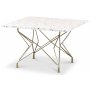 Terrazzo Couchtisch 75x75cm - Cosmos Terrazzo & MessingUntergestell