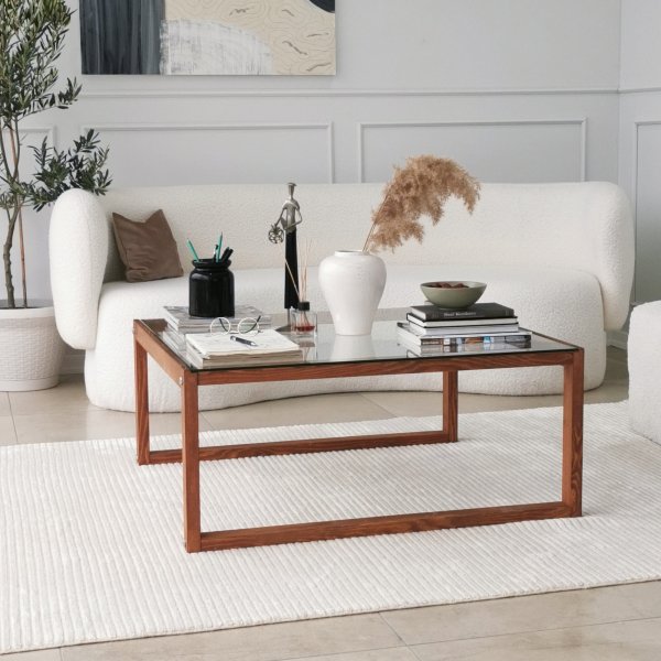 Via Couchtisch 90 x 90 cm - Holz Via Couchtisch 90 x 90 cm - Holz