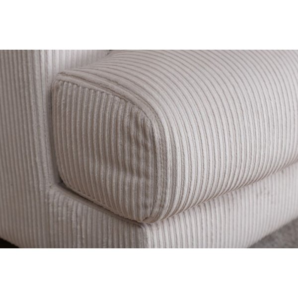 Hedlunda Sessel - Beige Kordsamt + Textilreinigung fr Mbel