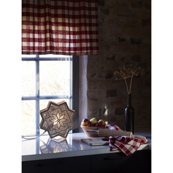 Mary Serviette 45 x 45 cm - Rot Mary Serviette 45 x 45 cm - Rot