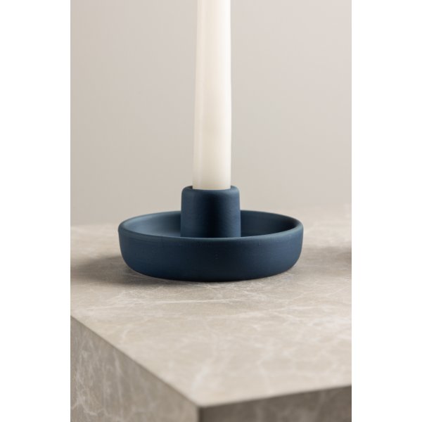 Otis Kerzenhalter - Dunkelblau