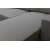 Solna U-Sofa 309 cm - Hellgrau + Mbelpflegeset fr Textilien