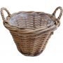 Kubu Korb - Graues Rattan