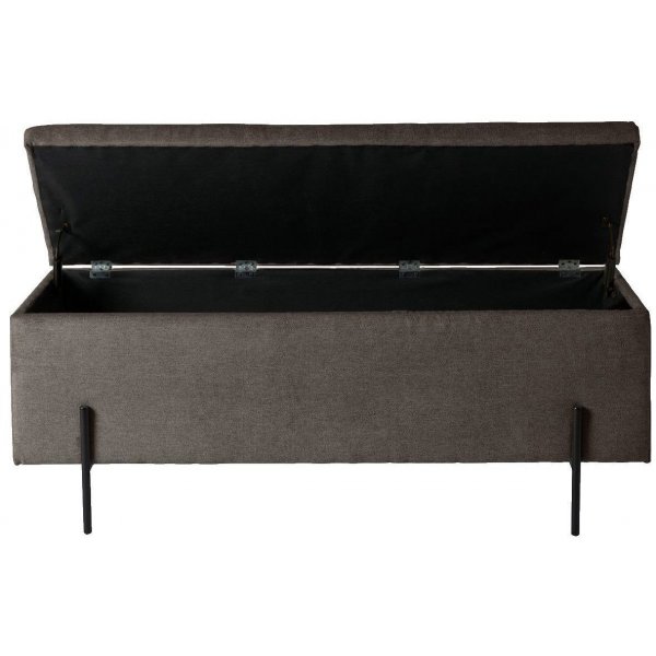 Deauville Bank mit Stauraum - Braun Deauville Bank mit Stauraum - Braun