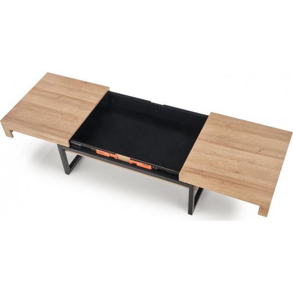 Ready Couchtisch 110 x 60 cm - Eiche/schwarz