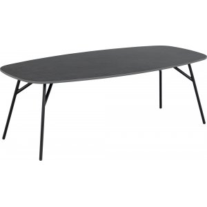 Caracas Couchtisch 120 x 60 cm - Schwarz