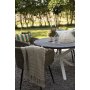 Essgruppe Aster: Runder Tisch 112 cm mit 4 Sesseln