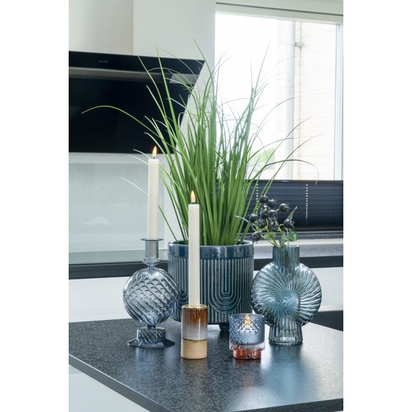 Luvato Kerzenhalter - Blau Luvato Kerzenhalter - Blau