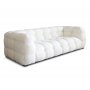 Sofa aus Boucl - Lnge 235 cm