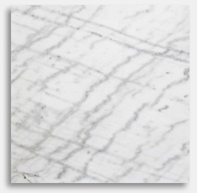 Weie Marmorplatte 75x75x48cm