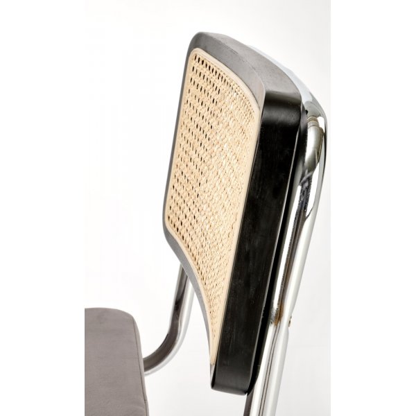 Cadeira Esszimmerstuhl 504 - Schwarz/Grau