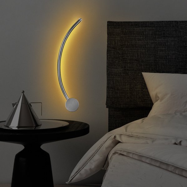 Wolf Wandleuchte 2 - Chrom Wolf Wandleuchte 2 - Chrom