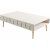 Lyon Couchtisch 105 x 60 cm - Creme/Gold