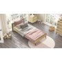 Aristo Bettgestell 90x190 cm - Filz/Anthrazit