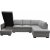 Solna U-Sofa 309 cm - Hellgrau