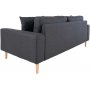 Lido 2,5-Sitzer-Sofa - Dunkelgrau