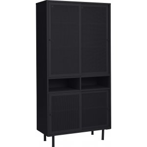 Schraubstockschrank H180 cm - Schwarz