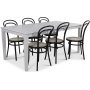Mellby Esszimmergruppe 180 cm Tisch mit 6 Thonet Esszimmersthlen