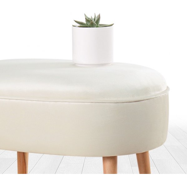 Moile Hocker - Creme Moile Hocker - Creme