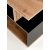 Arely Couchtisch 110x 55 cm - Wotan Eiche/schwarz