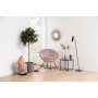 Lessebo runder Lampentisch - Glas / Metall