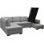 Solna U-Sofa 309 cm - Hellgrau